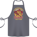 Funny Baseball Cat Furball Batter Cotton Apron 100% Organic Steel