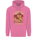 Funny Baseball Cat Furball Batter Mens 80% Cotton Hoodie Azelea