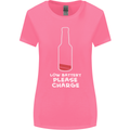 Funny Beer Alcohol Please Charge Womens Wider Cut T-Shirt Azalea