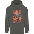 Funny Blacksmith Quote Childrens Kids Hoodie Storm Grey