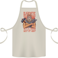 Funny Blacksmith Quote Cotton Apron 100% Organic Natural