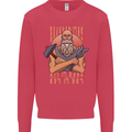 Funny Blacksmith Quote Kids Sweatshirt Jumper Heliconia