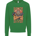 Funny Blacksmith Quote Kids Sweatshirt Jumper Irish Green