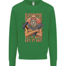 Funny Blacksmith Quote Kids Sweatshirt Jumper Irish Green