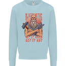 Funny Blacksmith Quote Kids Sweatshirt Jumper Light Blue