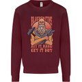 Funny Blacksmith Quote Kids Sweatshirt Jumper Maroon
