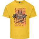 Funny Blacksmith Quote Kids T-Shirt Childrens Yellow