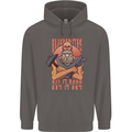Funny Blacksmith Quote Mens 80% Cotton Hoodie Charcoal