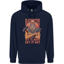 Funny Blacksmith Quote Mens 80% Cotton Hoodie Navy Blue