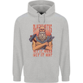 Funny Blacksmith Quote Mens 80% Cotton Hoodie Sports Grey