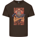 Funny Blacksmith Quote Mens Cotton T-Shirt Tee Top Dark Chocolate