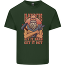 Funny Blacksmith Quote Mens Cotton T-Shirt Tee Top Forest Green