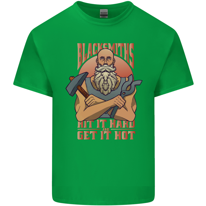 Funny Blacksmith Quote Mens Cotton T-Shirt Tee Top Irish Green