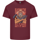 Funny Blacksmith Quote Mens Cotton T-Shirt Tee Top Maroon