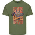 Funny Blacksmith Quote Mens Cotton T-Shirt Tee Top Military Green