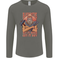 Funny Blacksmith Quote Mens Long Sleeve T-Shirt Charcoal