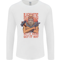 Funny Blacksmith Quote Mens Long Sleeve T-Shirt White