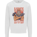 Funny Blacksmith Quote Mens Sweatshirt Jumper White