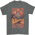 Funny Blacksmith Quote Mens T-Shirt 100% Cotton Charcoal
