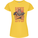 Funny Blacksmith Quote Womens Petite Cut T-Shirt Yellow