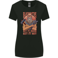 Funny Blacksmith Quote Womens Wider Cut T-Shirt Black