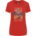 Funny Blacksmith Quote Womens Wider Cut T-Shirt Red