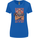 Funny Blacksmith Quote Womens Wider Cut T-Shirt Royal Blue