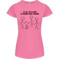 Funny Camping Sausage Womens Petite Cut T-Shirt Azalea