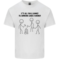 Funny Camping Weiner Mens Cotton T-Shirt Tee Top White