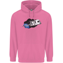 Funny Caravan Space Shuttle Caravanning Mens 80% Cotton Hoodie Azelea