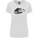 Funny Caravan Space Shuttle Caravanning Womens Wider Cut T-Shirt White