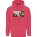 Funny Cat Creation Childrens Kids Hoodie Heliconia