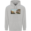 Funny Cat Creation Childrens Kids Hoodie Sports Grey