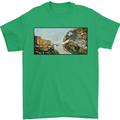 Funny Cat Creation Mens T-Shirt 100% Cotton Irish Green