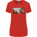 Funny Cat Creation Womens Wider Cut T-Shirt Red