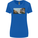 Funny Cat Creation Womens Wider Cut T-Shirt Royal Blue