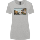 Funny Cat Creation Womens Wider Cut T-Shirt Sports Grey