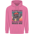 Funny Cat Miss My Party People Alcohol Beer Childrens Kids Hoodie Azalea