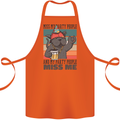 Funny Cat Miss My Party People Alcohol Beer Cotton Apron 100% Organic Orange