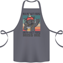 Funny Cat Miss My Party People Alcohol Beer Cotton Apron 100% Organic Steel