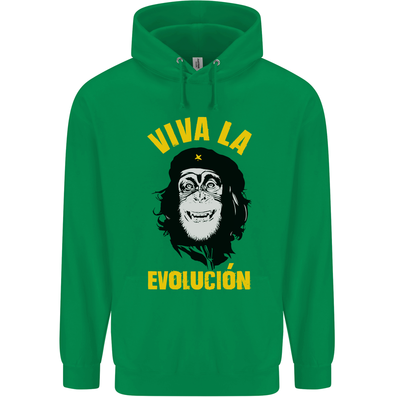 Funny Che Guevara Evolution Monkey Atheist Childrens Kids Hoodie Irish Green