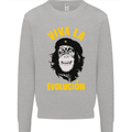 Funny Che Guevara Evolution Monkey Atheist Kids Sweatshirt Jumper Sports Grey