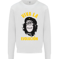 Funny Che Guevara Evolution Monkey Atheist Kids Sweatshirt Jumper White