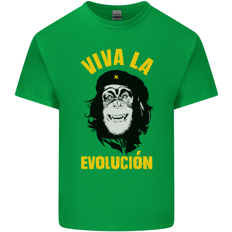 Funny Che Guevara Evolution Monkey Atheist Kids T-Shirt Childrens Irish Green