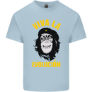 Funny Che Guevara Evolution Monkey Atheist Kids T-Shirt Childrens Light Blue