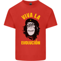 Funny Che Guevara Evolution Monkey Atheist Kids T-Shirt Childrens Red