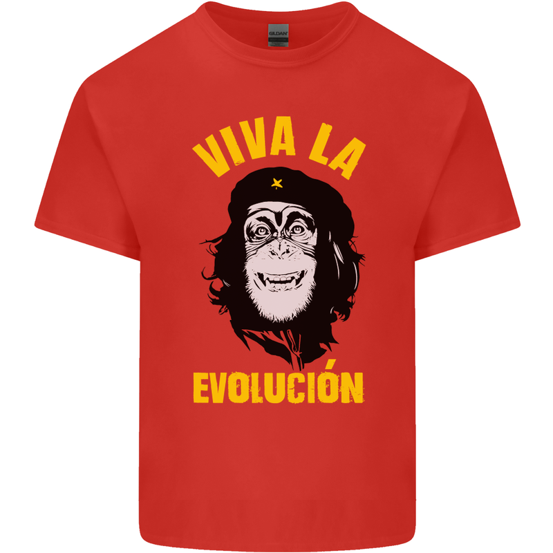 Funny Che Guevara Evolution Monkey Atheist Kids T-Shirt Childrens Red