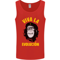 Funny Che Guevara Evolution Monkey Atheist Mens Vest Tank Top Red