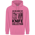 Funny Chef Ask About My Knife Collection Mens 80% Cotton Hoodie Azelea
