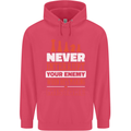 Funny Chess Never Interupt Your Enemy Childrens Kids Hoodie Heliconia
